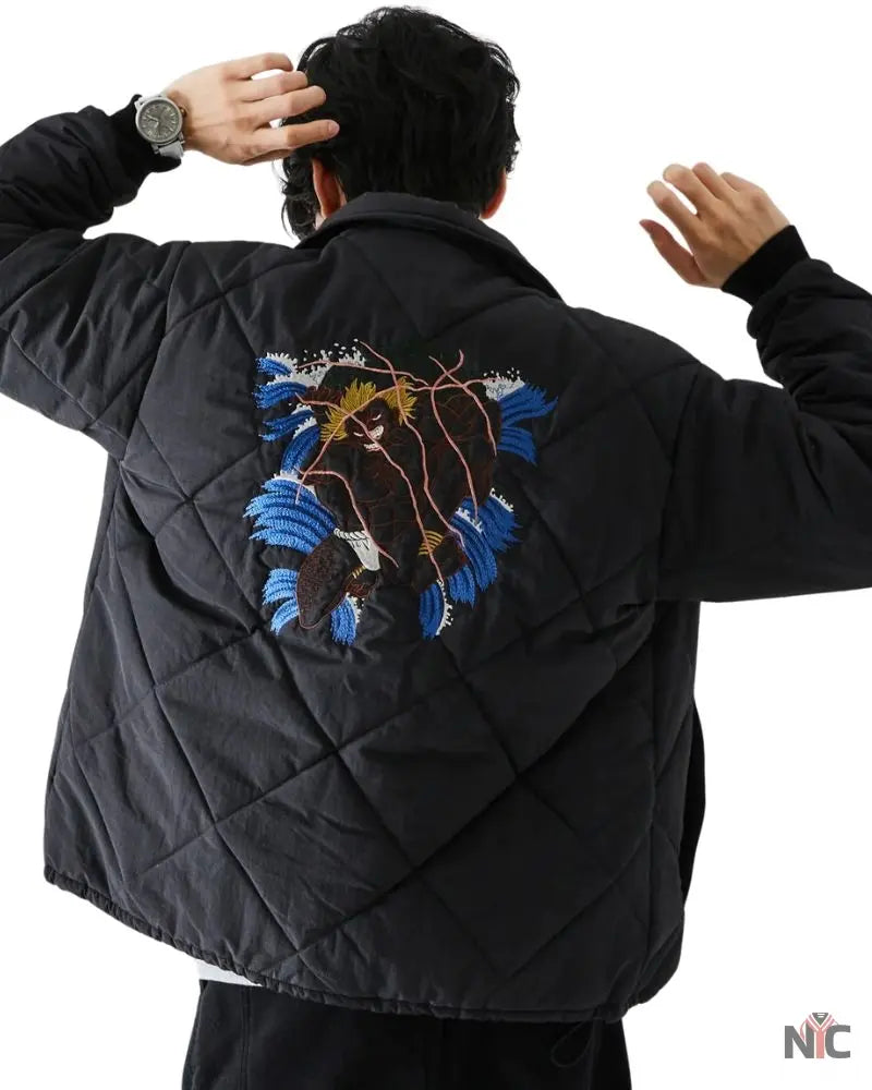 Kaoru Hanayama Model Jacket Baki The Grappler NYC Jackets