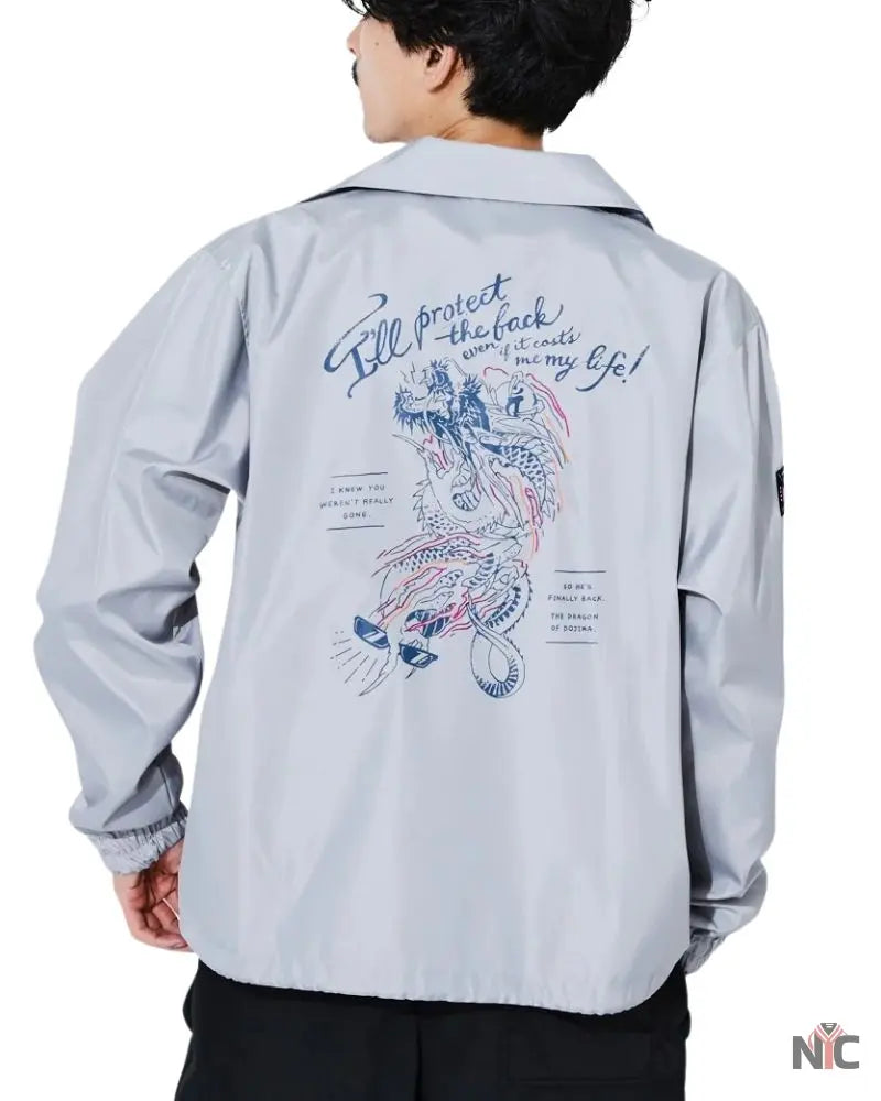 Kazuma Kiryu Model Coach Jacket Ryu Ga Gotoku NYC Jackets