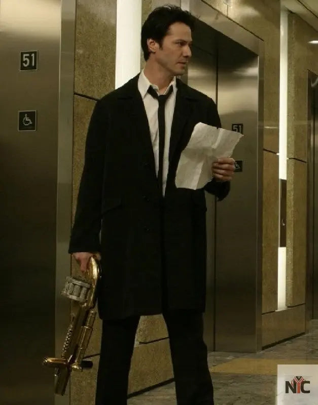 Keanu Reeves John Constantine Coat NYC Jackets
