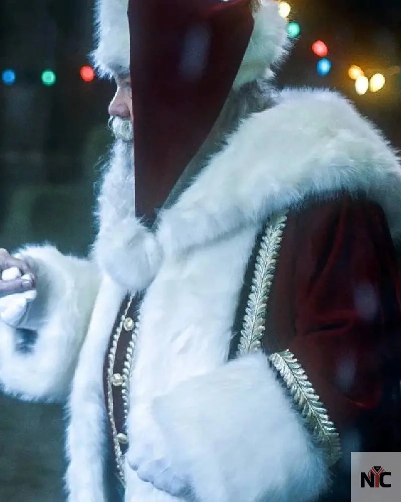 Keeping Up with the Clauses Santa Coat With Free Cap NYC Jackets