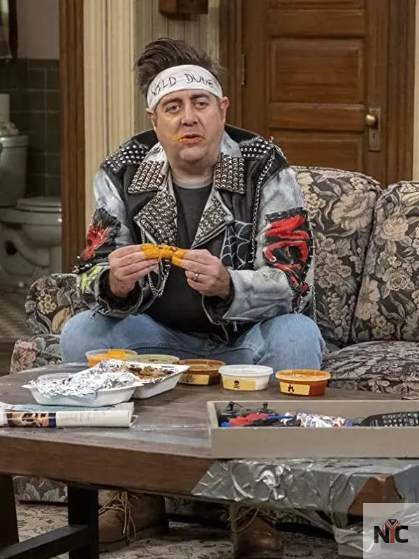 Kevin Can F**k Himself Season 2 Kevin McRoberts Studded Jacket NYC Jackets
