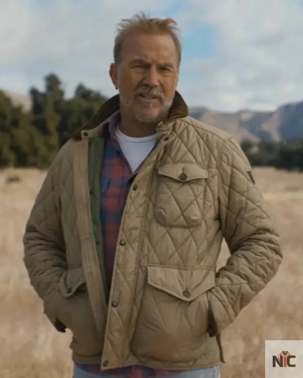 Kevin Costner’s the West Quilted Jacket NYC Jackets
