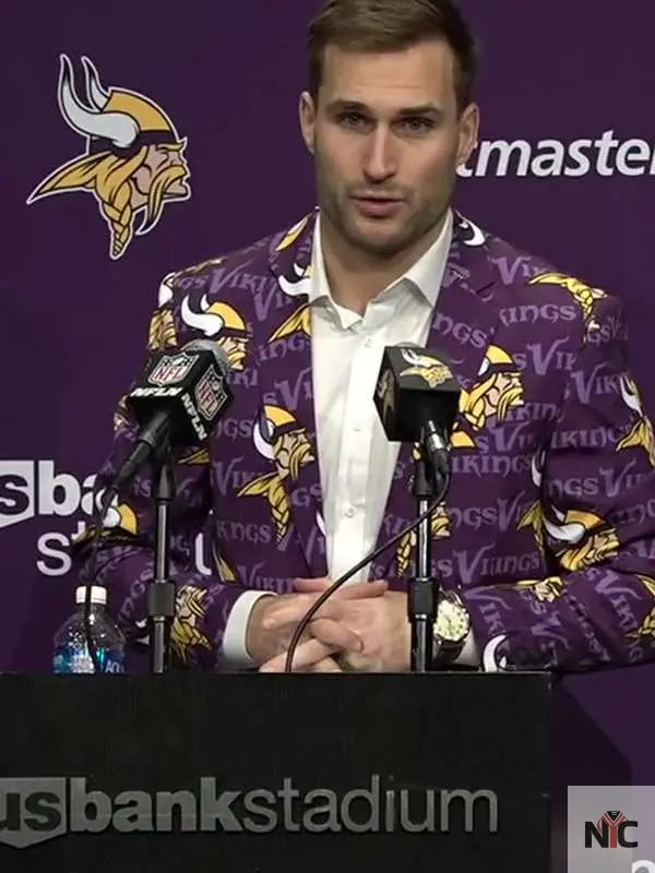 Kirk Cousins Minnesota Vikings Blazer NYC Jackets