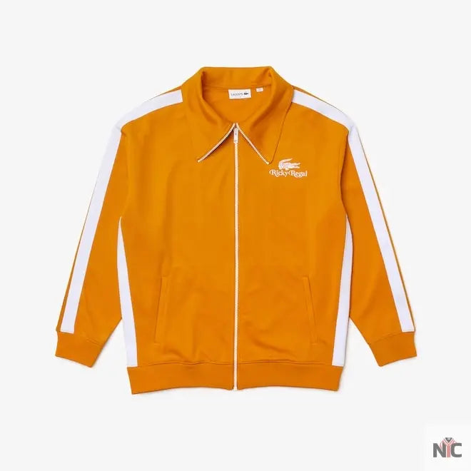 Lacoste x Ricky Regal Contrast Bands Piqué Zip Jacket NYC Jackets