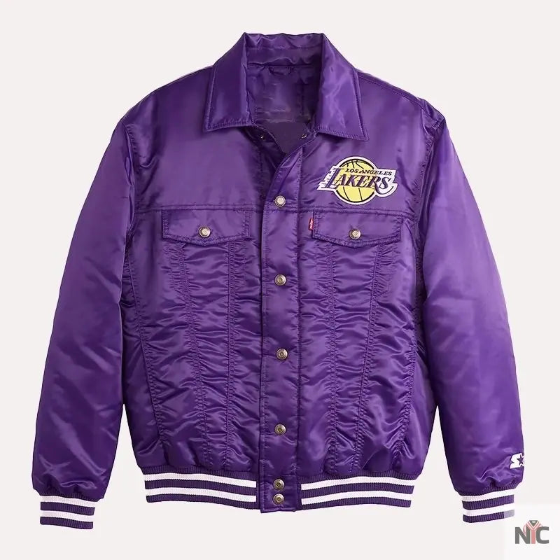 Levis x Starter Los Angeles Lakers Jacket NYC Jackets