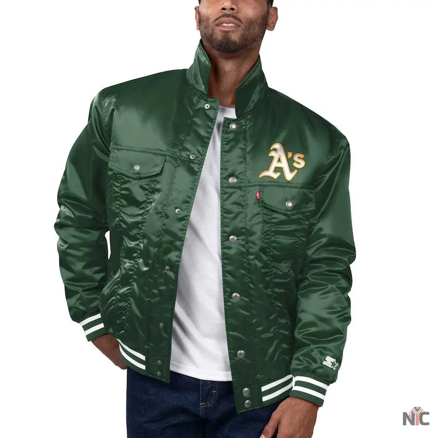 Levis x Starter Oakland Athletics Jacket NYC Jackets