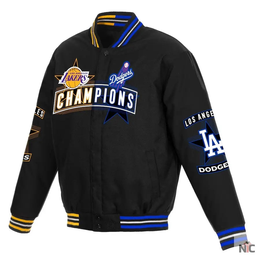 Los Angeles 2020 Dual Champions Full-Zip Jacket NYC Jackets