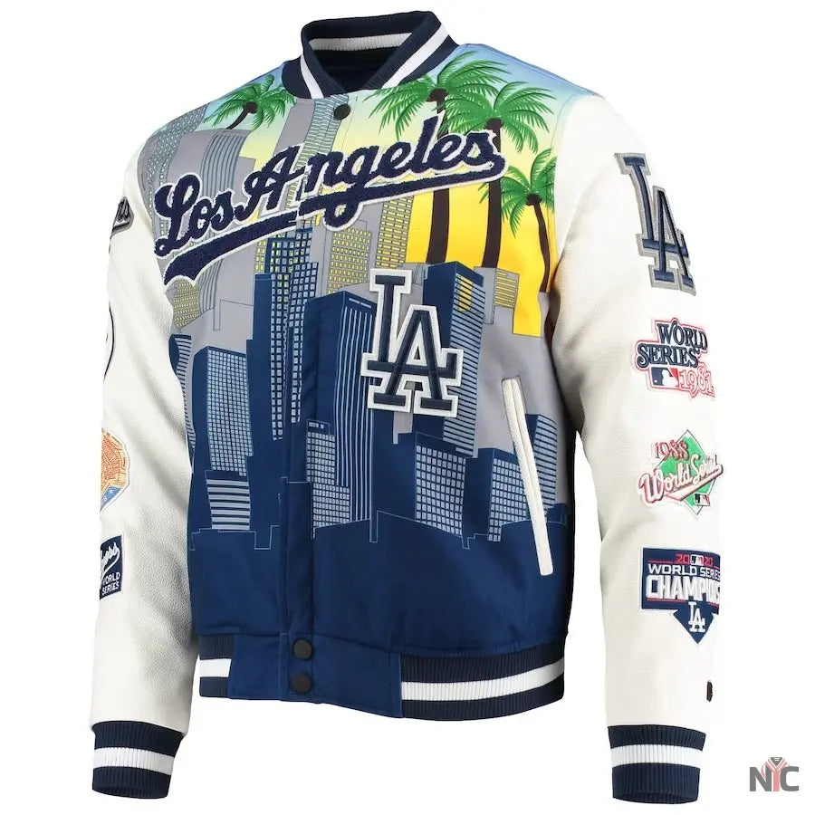 Los Angeles Dodgers Zip Up Jacket NYC Jackets