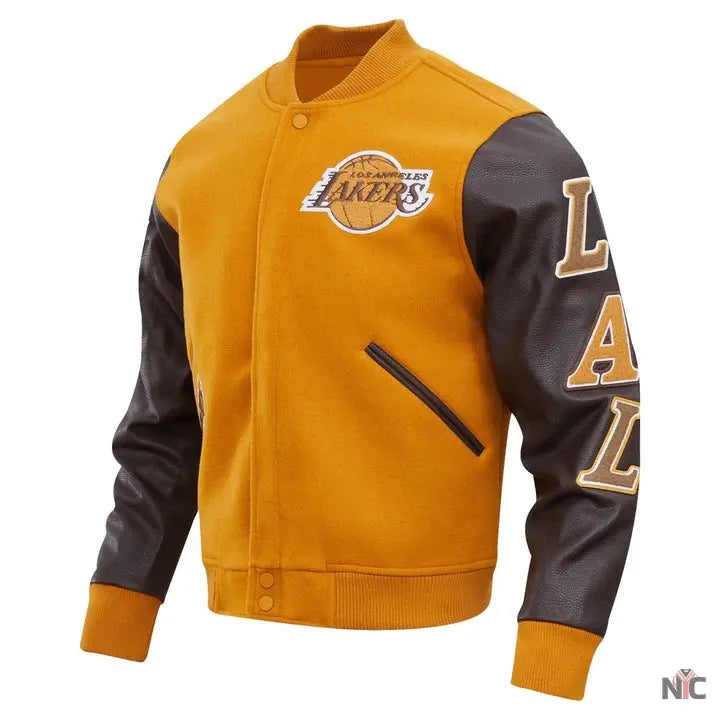 Los Angeles Lakers Classic Varsity Jacket NYC Jackets