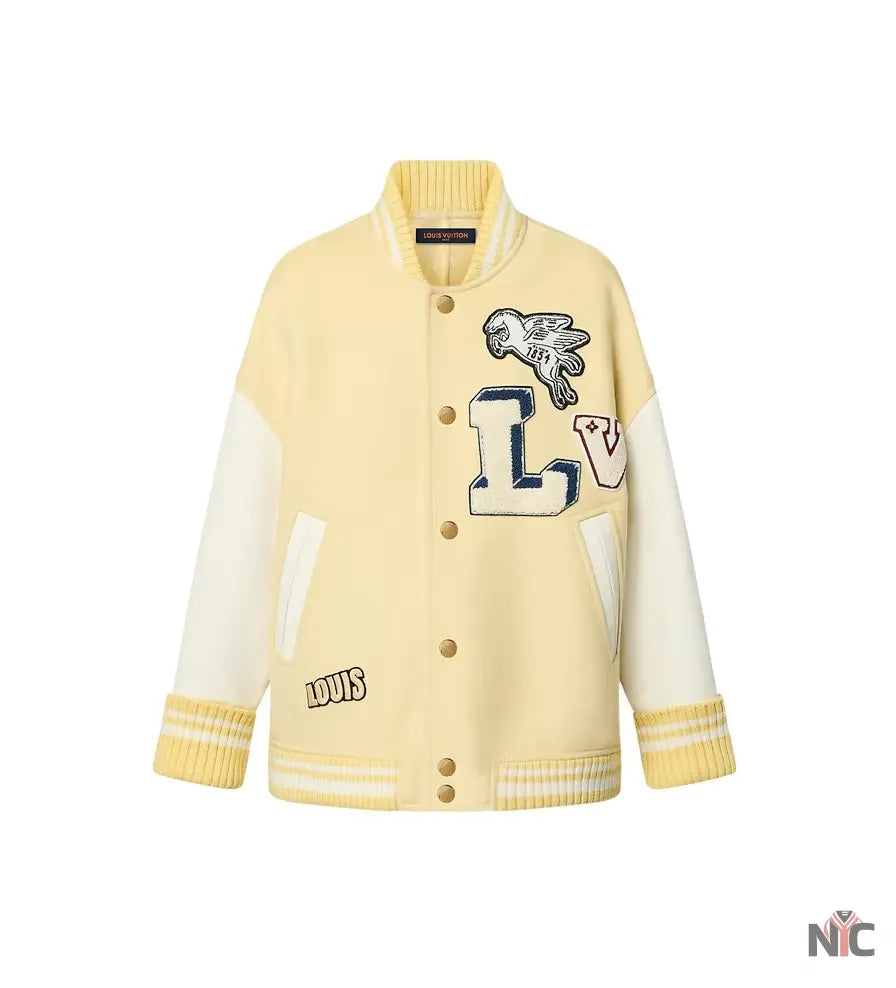 Louis Vuitton Signature Patch Varsity Jacket NYC Jackets
