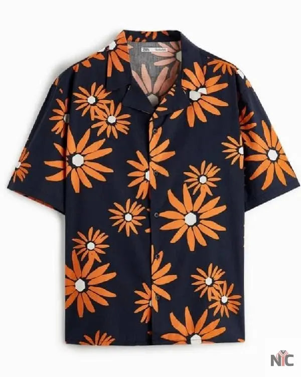 Love Island UK Harry Hamlin Floral Shirt NYC Jackets