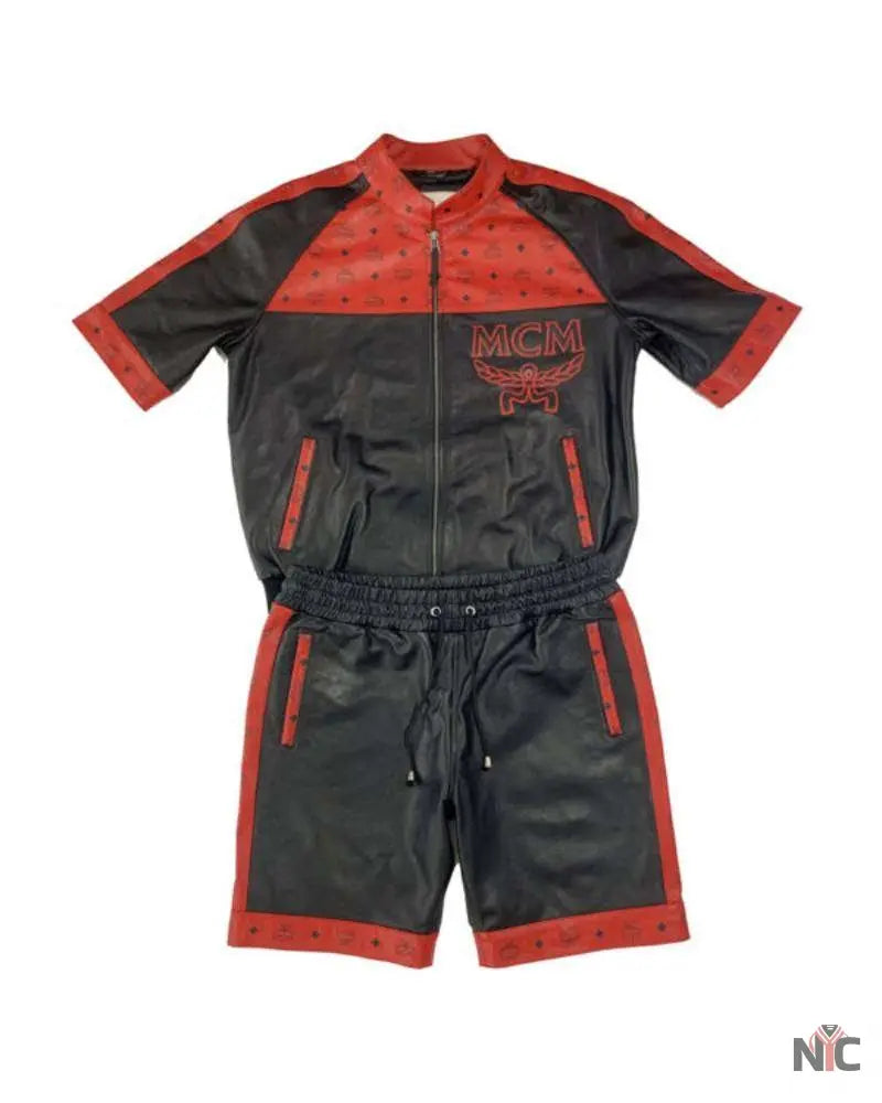 MCM Black Vintage Dapper Dan Short Suit NYC Jackets