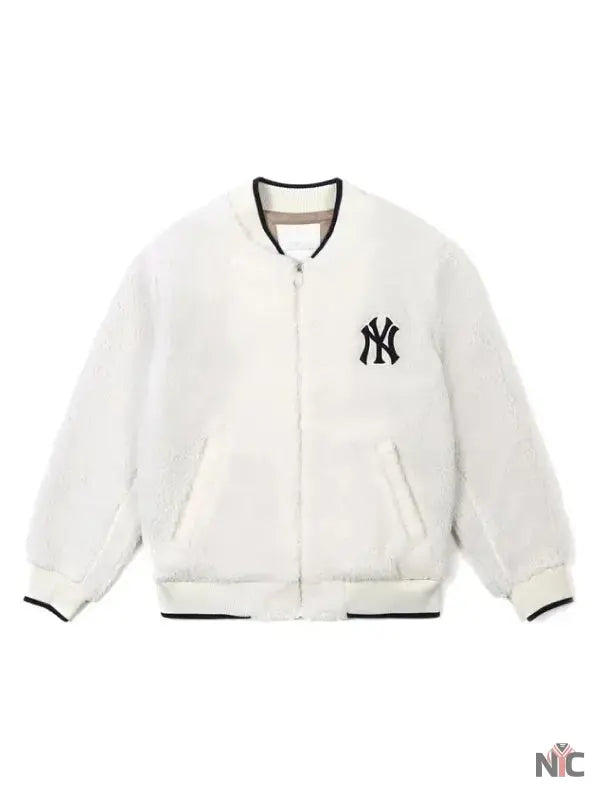MLB New York Yankees Unisex Sherpa Jacket NYC Jackets