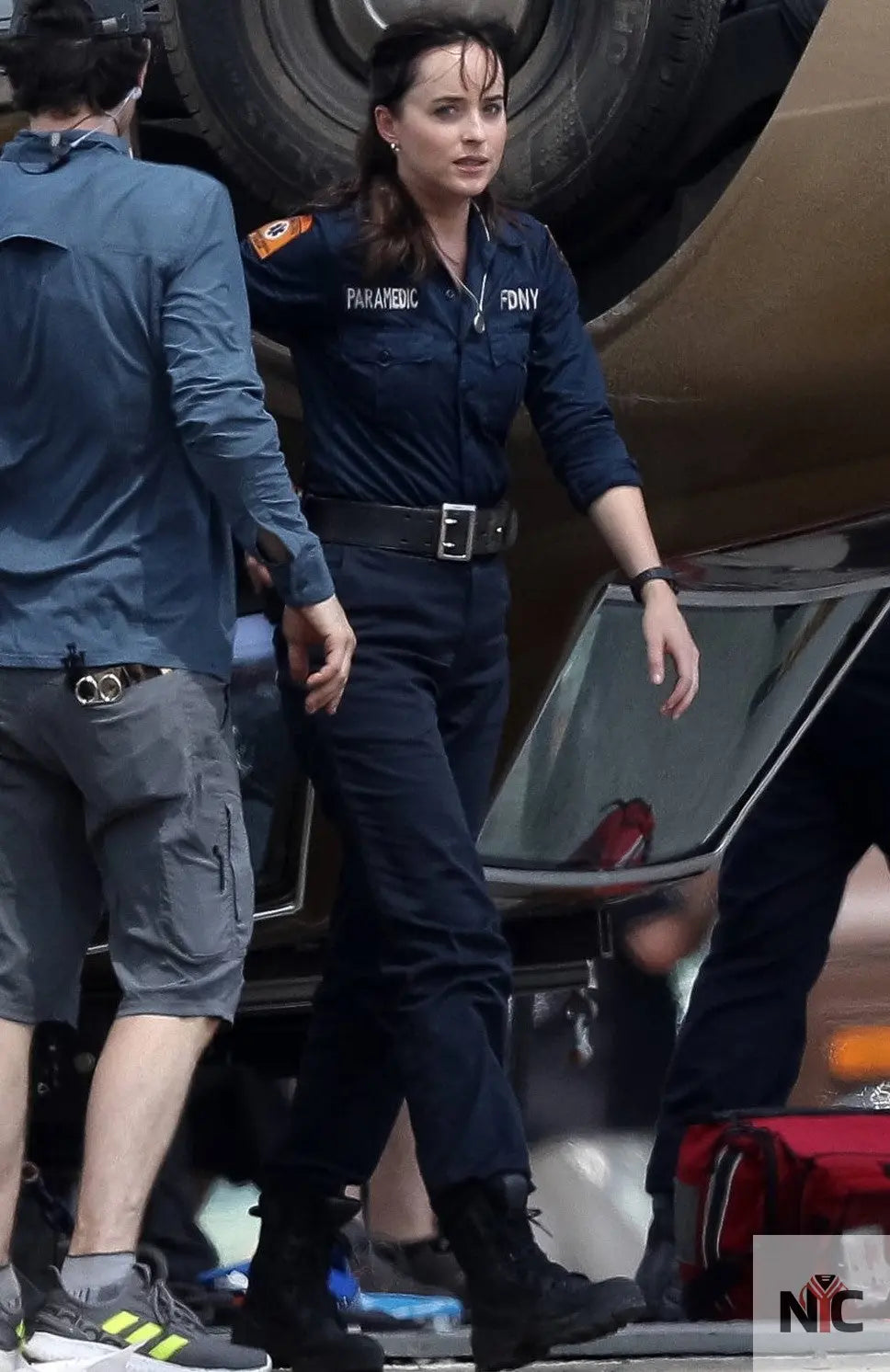 Madame Web 2024 Dakota Johnson Paramedic Costume NYC Jackets