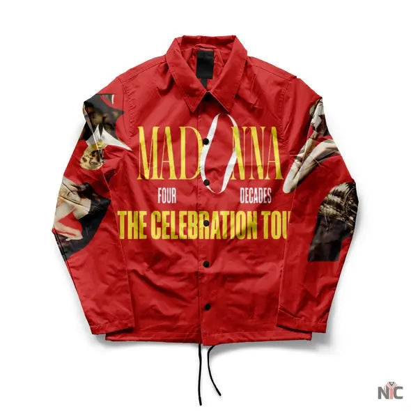 Madonna The Celebration Tour Coaches Jacket NYC Jackets