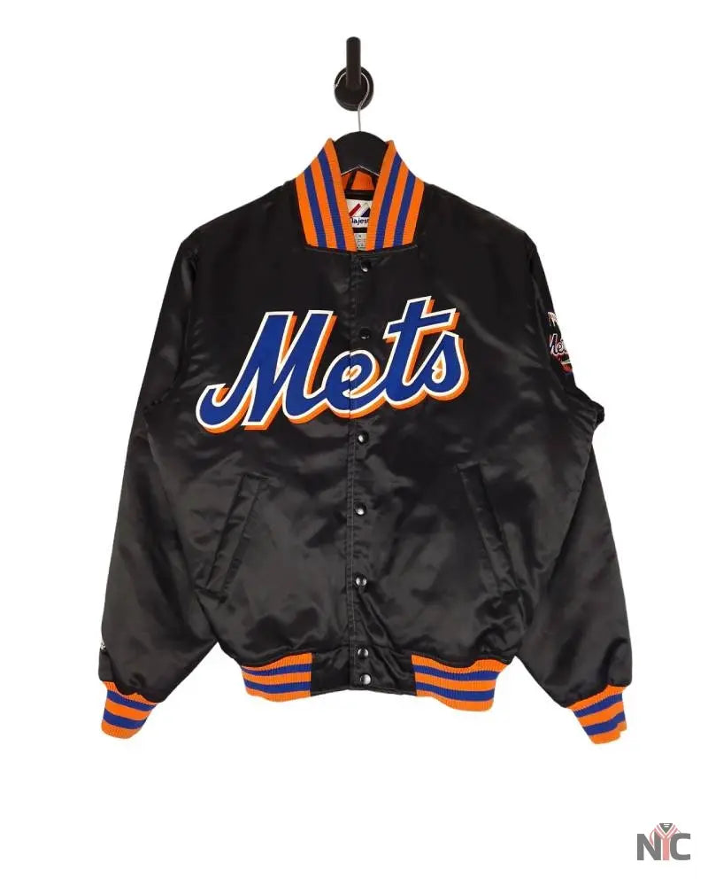 Majestic MLB New York Mets Varsity Jacket NYC Jackets