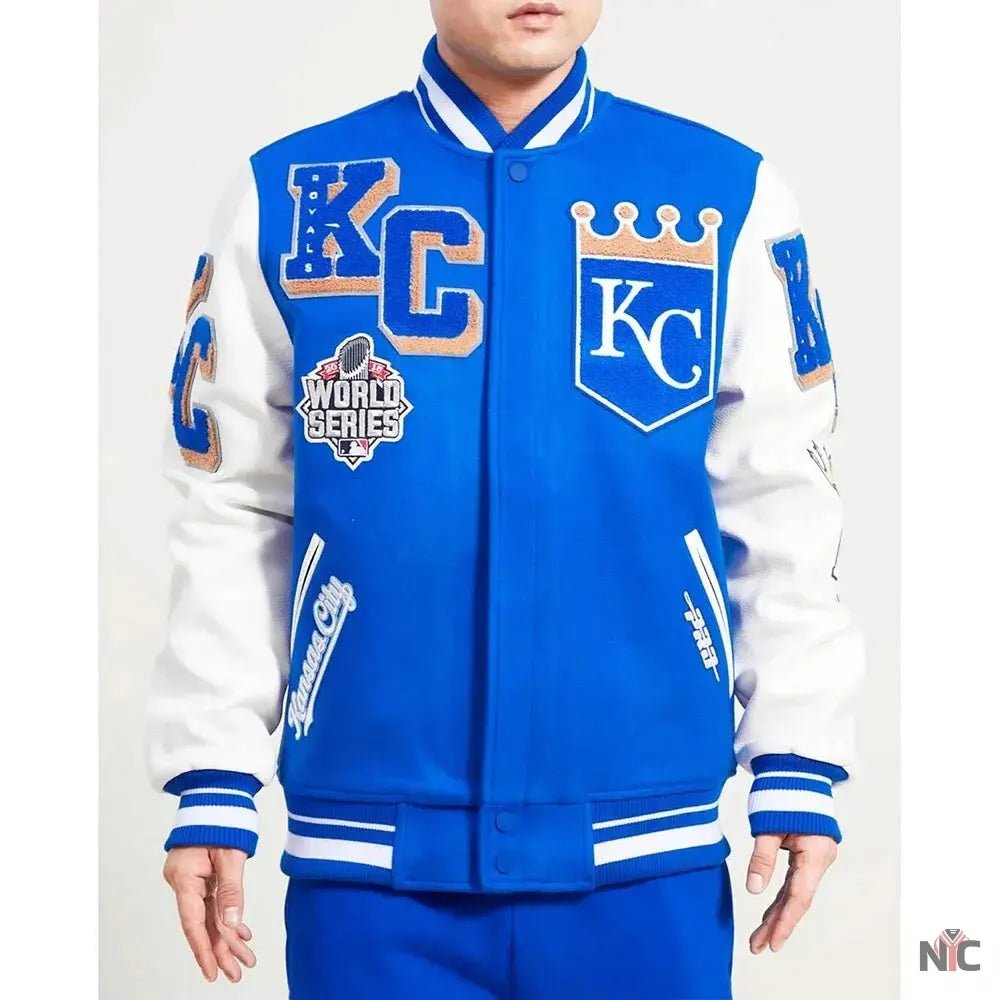 Mashup Kansas City Royals Varsity Jacket NYC Jackets