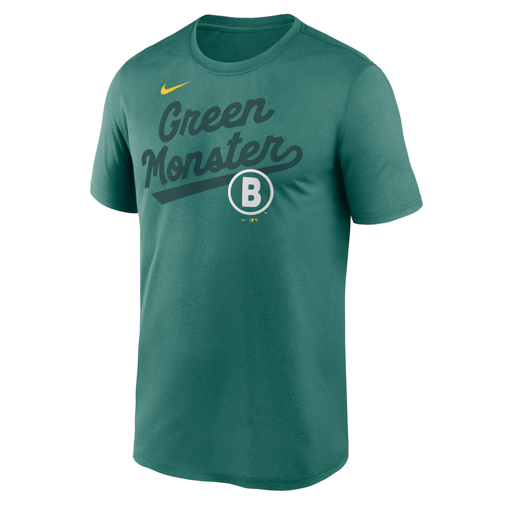Men’s Boston Red Sox Nike Green T-Shirt NYC Jackets