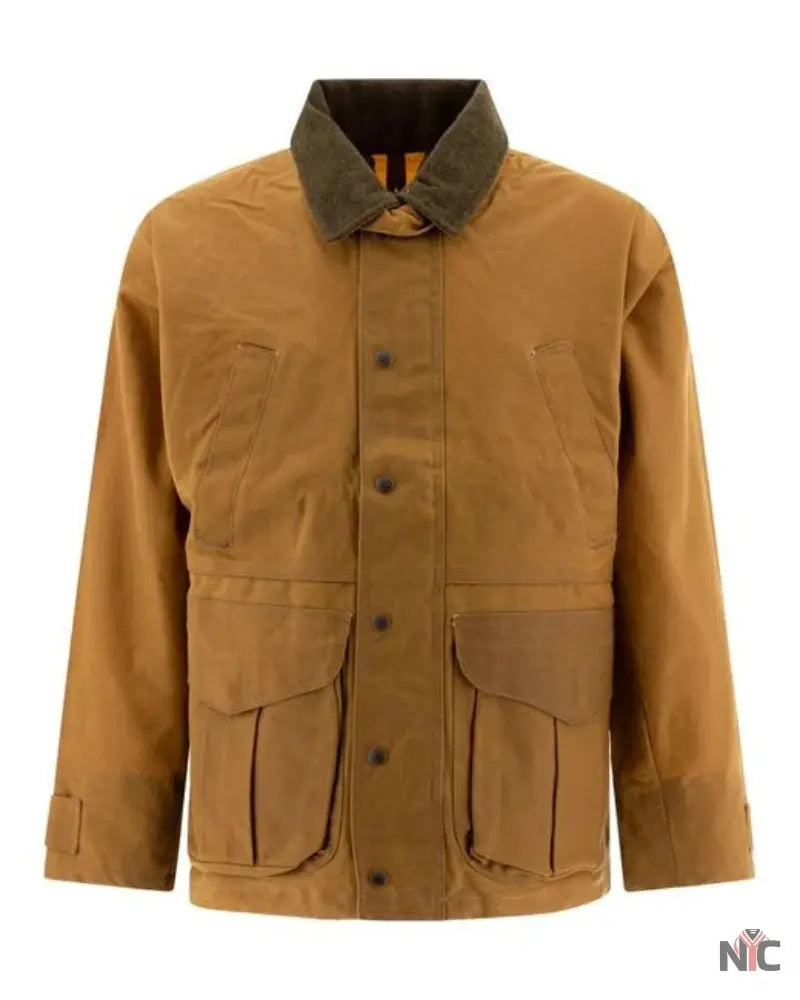 Men’s Filson Brown Tin Cloth Field Jacket NYC Jackets