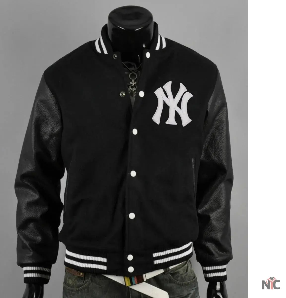 Men’s Varsity Yankee NY Letterman Jacket NYC Jackets