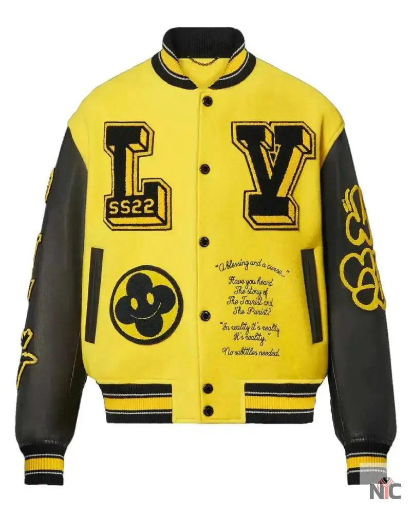 Mens Louis Vuitton Varsity Jacket NYC Jackets