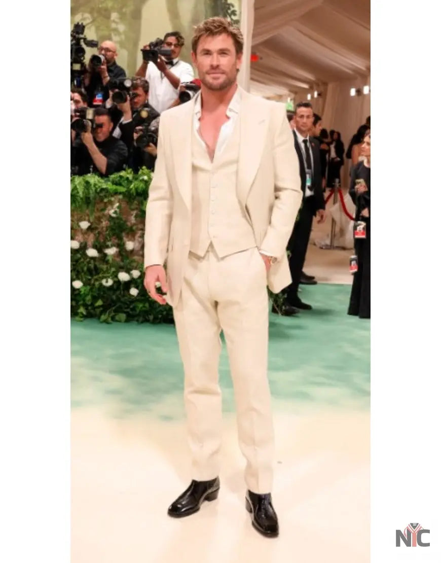 Met Gala 2024 Chris Hemsworth Suit NYC Jackets
