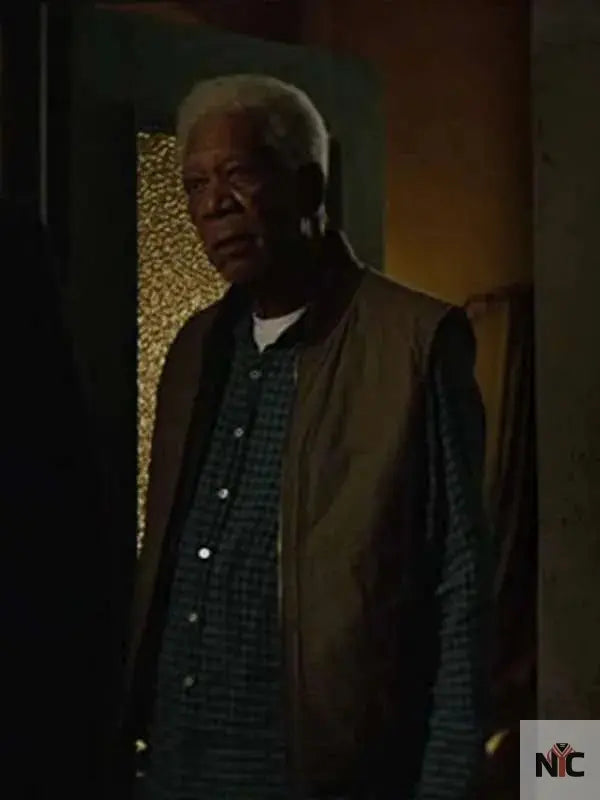 Morgan Freeman Hitman’s Wife’s Bodyguard Vest NYC Jackets