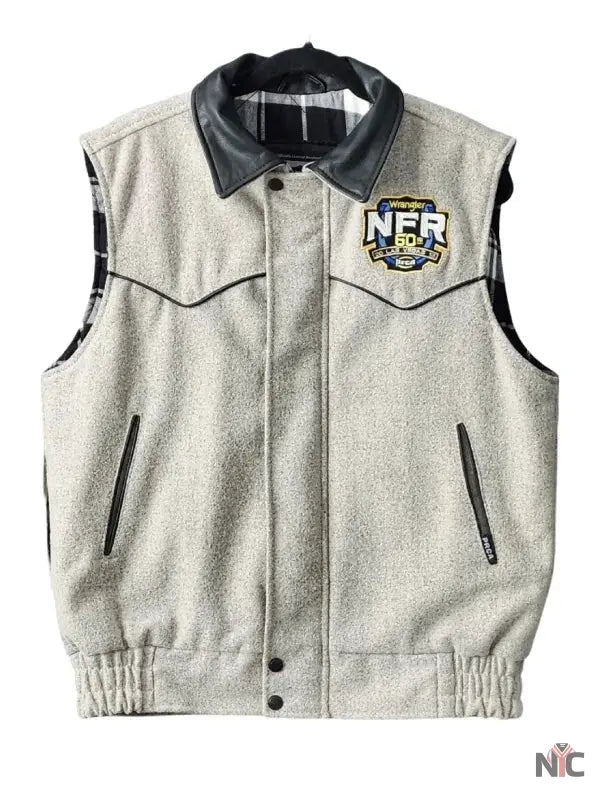 NFR Las Vegas 2018 Grey Vest NYC Jackets