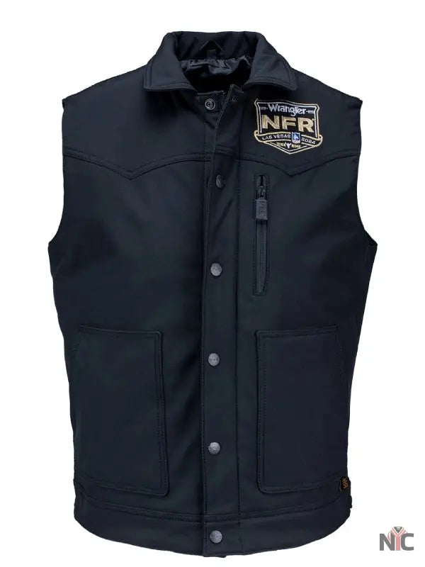 NFR Las Vegas Blue Cotton Vest NYC Jackets