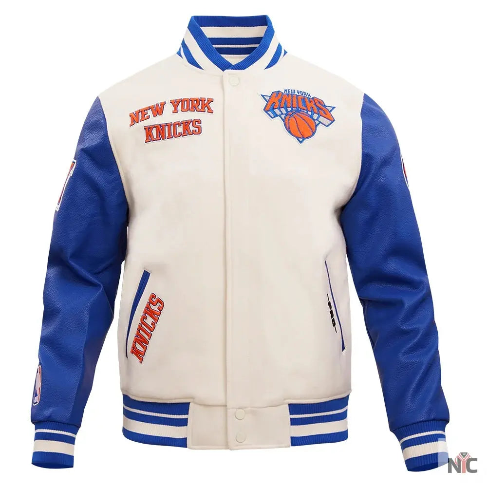 NY Knicks Retro Classic Varsity Jacket NYC Jackets