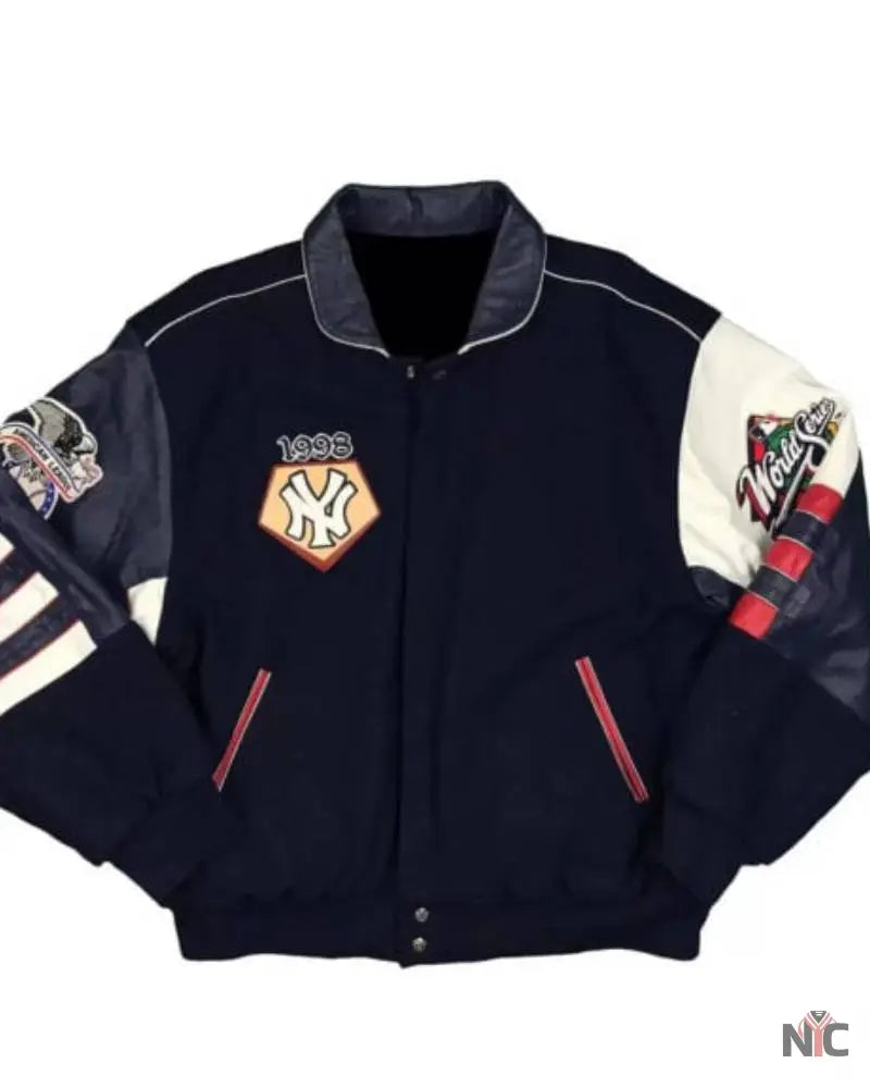 NY Yankees World Series 1998 Champions Jacket NYC Jackets