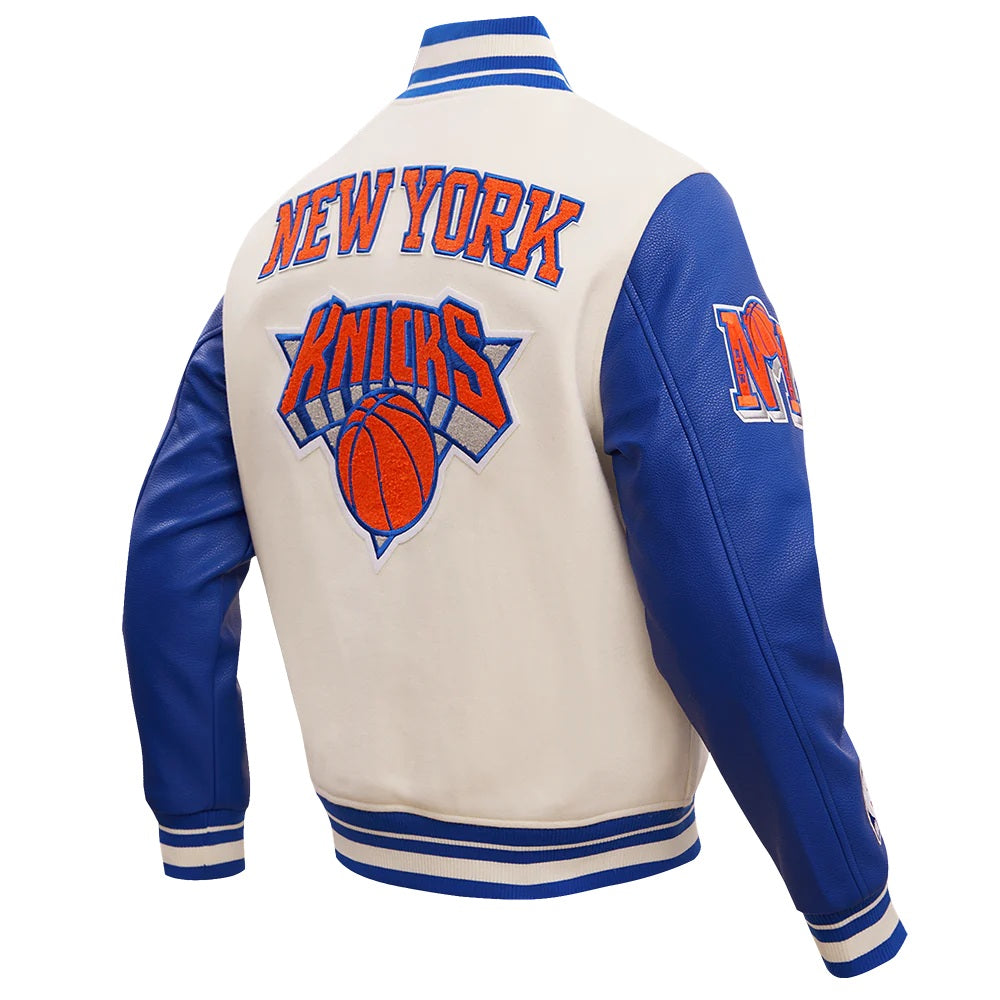 NY Knicks Retro Classic Varsity Jacket