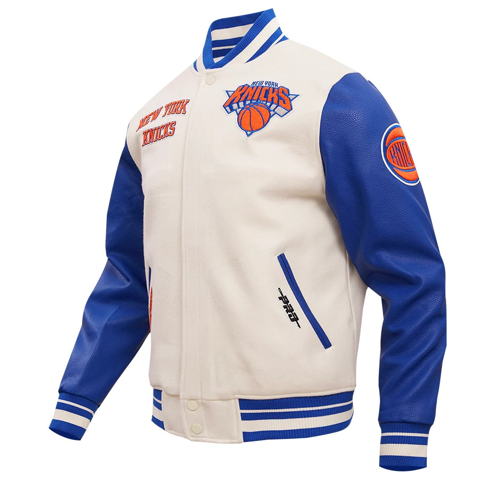 NY Knicks Retro Classic Varsity Jacket