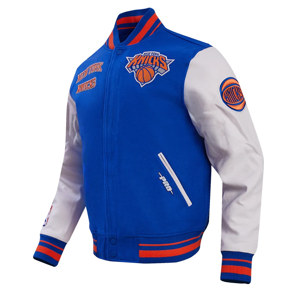 NY Knicks Retro Classic Varsity Jacket