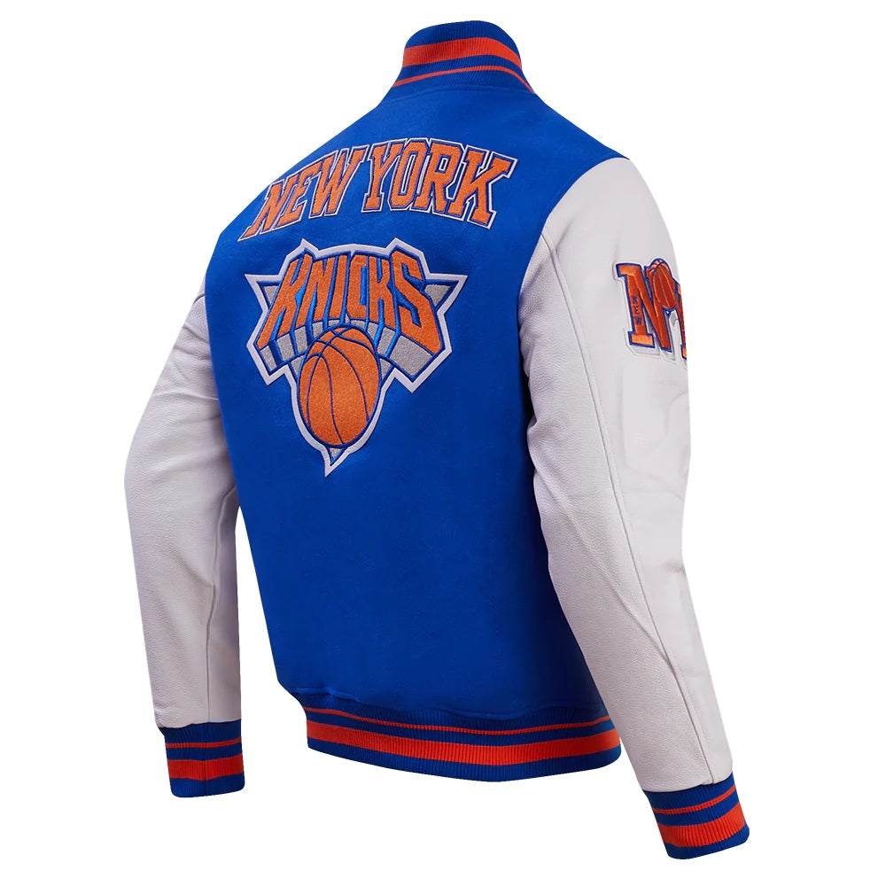 NY Knicks Retro Classic Varsity Jacket