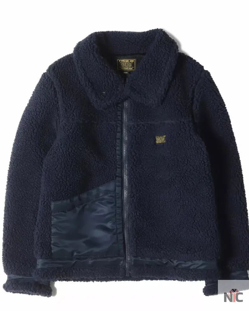 Neighborhood Neighbor B-3 Type Polaratec Fleece Boa Jacket NYC Jackets