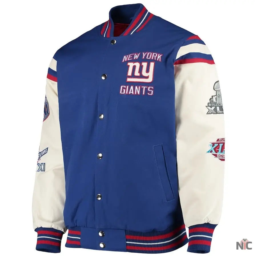New York Giants Super Bowl Jacket NYC Jackets