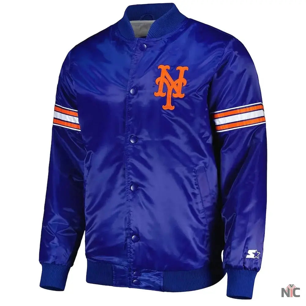 New York Mets Pick & Roll Royal Jacket NYC Jackets