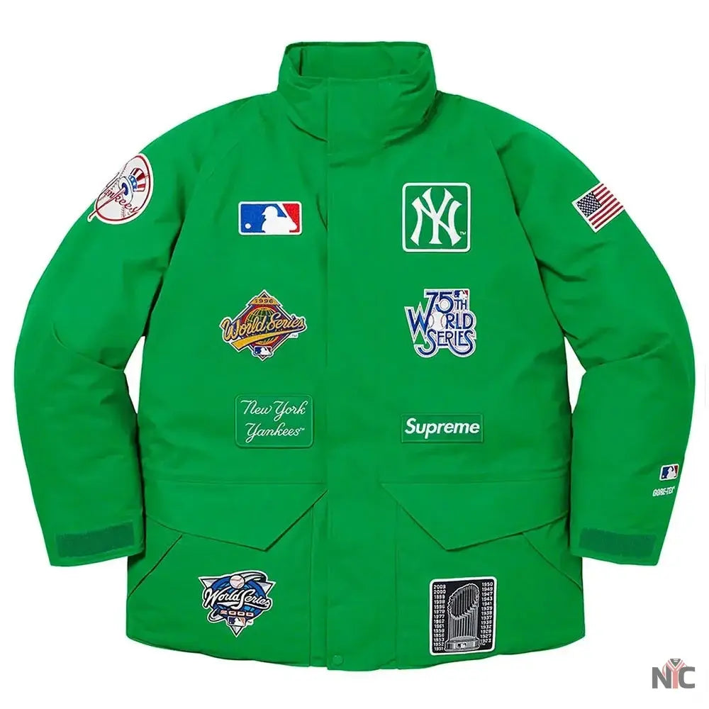 New York Yankees Down Jacket NYC Jackets