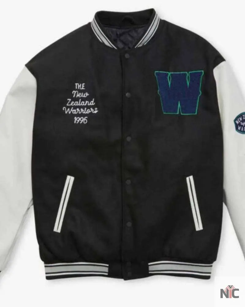 New Zealand Warriors 2023 NRL Varsity Jacket NYC Jackets