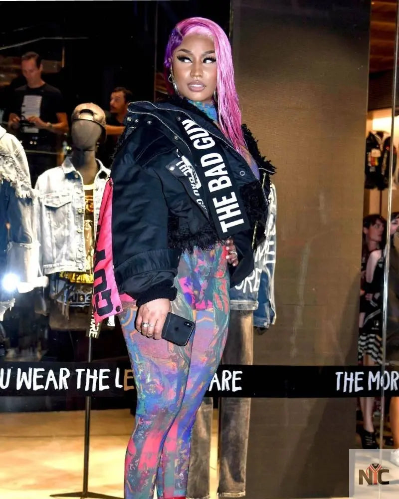 Nicki Minaj The Bad Guy Jacket NYC Jackets