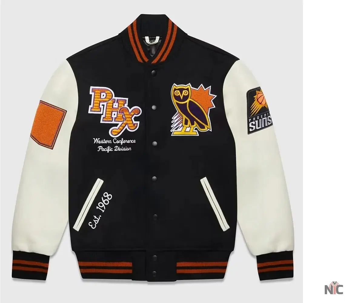 OVO Phoenix Suns Varsity Jacket NYC Jackets