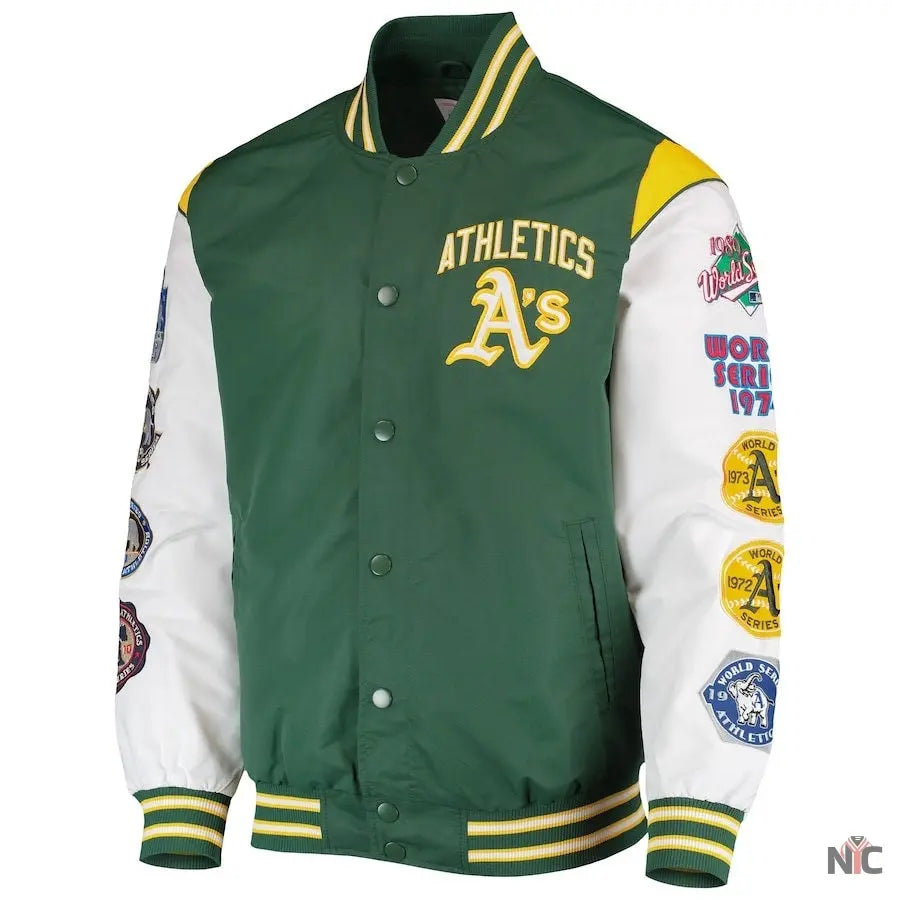 Oakland Athletics World series Champions Jacket NYC Jackets