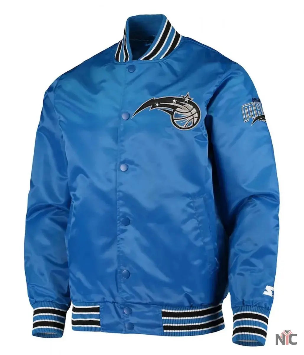Orlando Magic The Diamond Classic Blue Bomber Jacket NYC Jackets