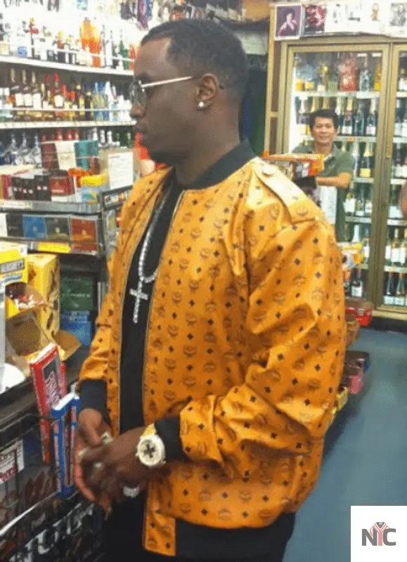 P.Diddy MCM Vintage Bomber Jacket NYC Jackets