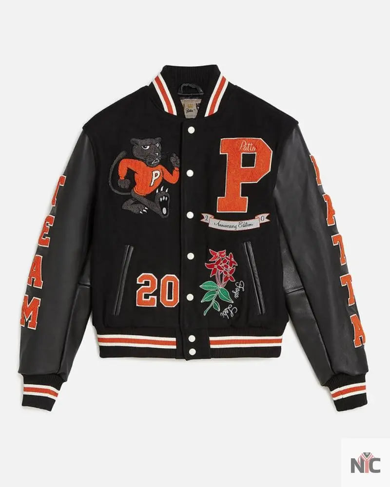 Patta 20th Anniversary Varsity Jacket NYC Jackets