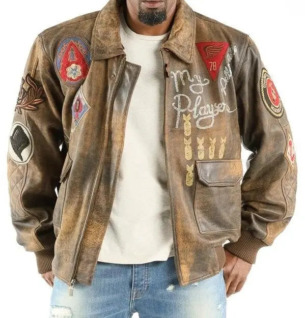 Pelle Pelle Make It Rain Bomber Jacket NYC Jackets