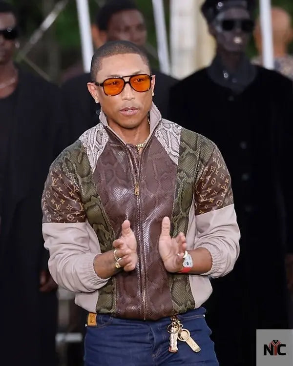 Pharrell Williams Louis Vuitton Show 2025 Jacket NYC Jackets