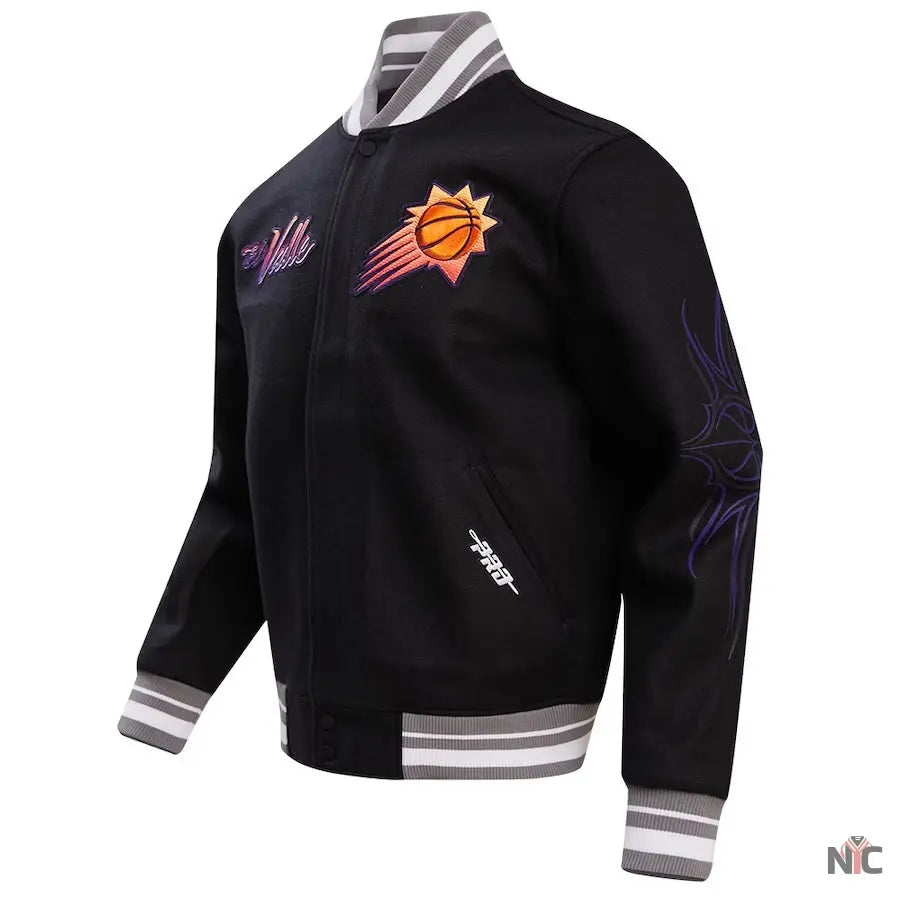 Phoenix Suns 2024 City Edition Full-Zip Varsity Jacket NYC Jackets