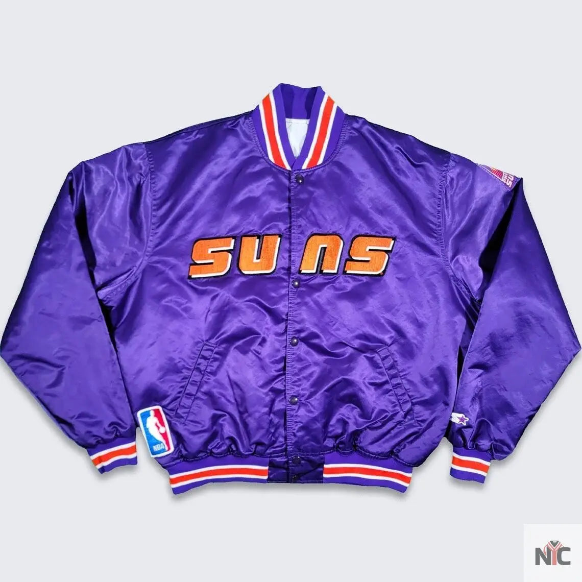 Phoenix Suns Vintage 90s Starter Satin Jacket NYC Jackets